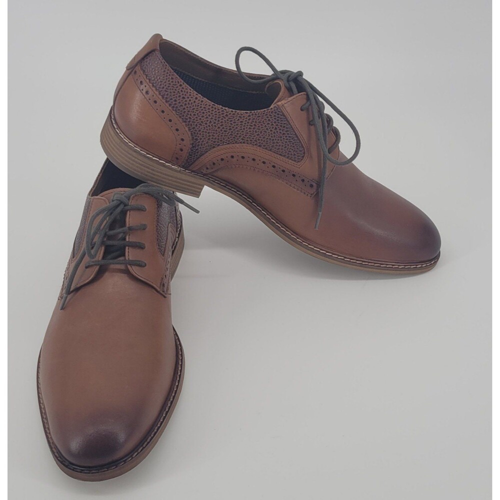 Thomas and Vine Genuine Leather Dress Shoes Mens Size 10
